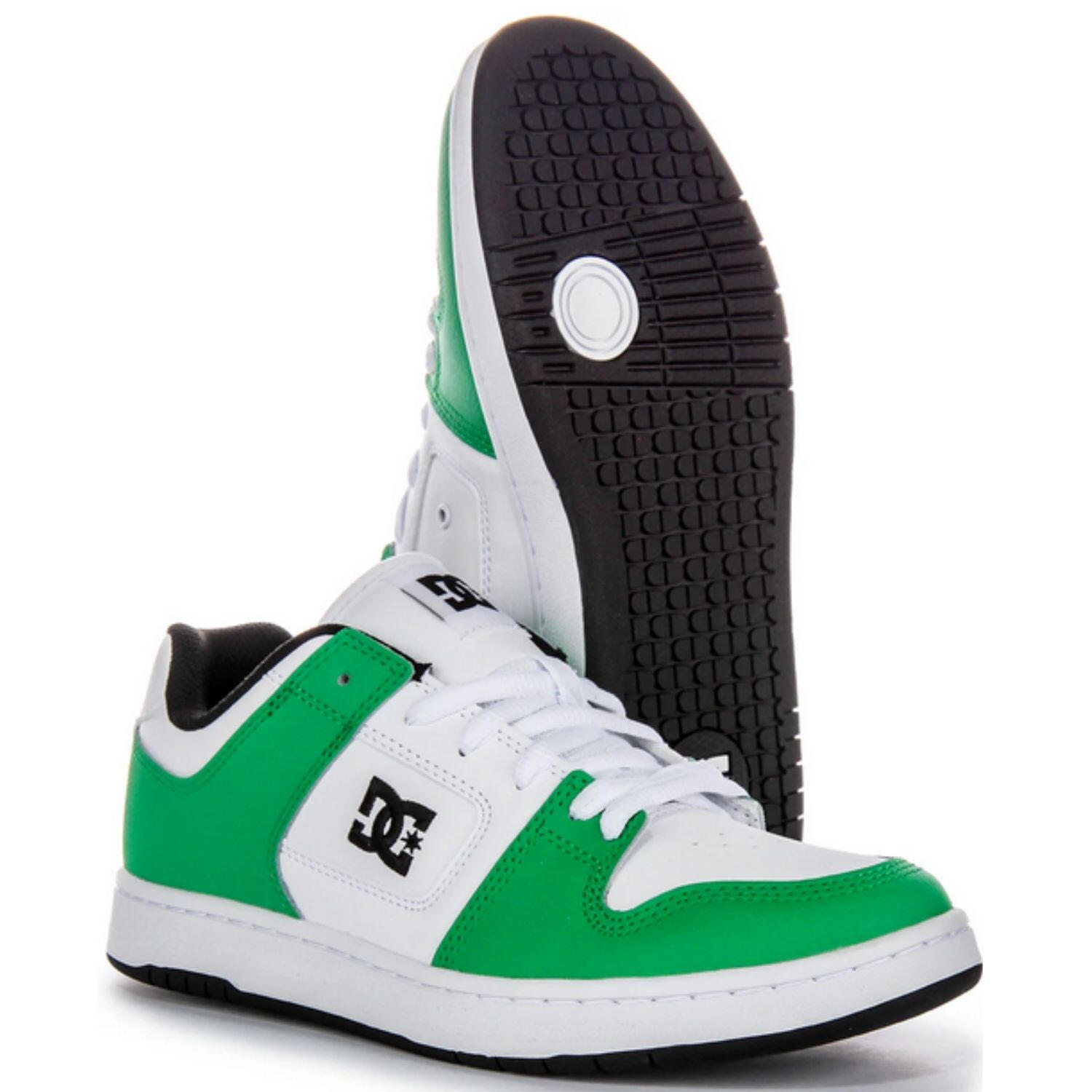 Herenschoenen Dc Shoes Manteca 4 Leer Stedelijk Groen 5/5