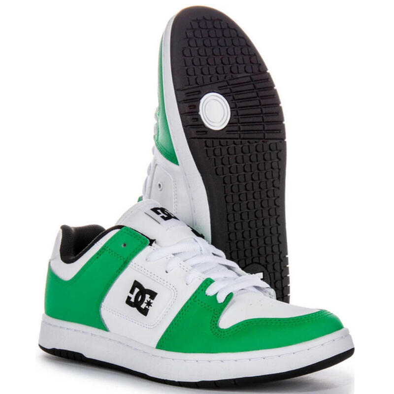 Pantofi bărbătești Dc Shoes Manteca 4 din piele pentru oraș, verzi