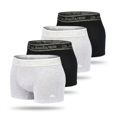 Confezione 4 Boxer Uomo Comfort Cotone Stretch QUIKSILVER