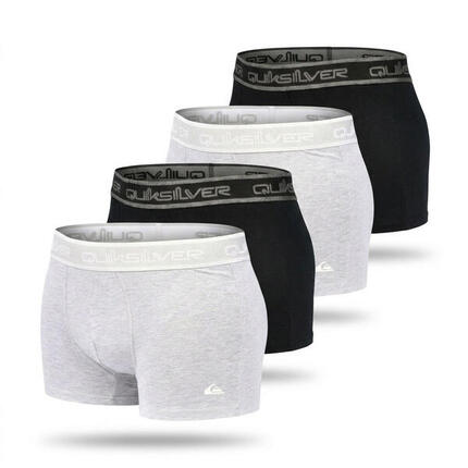 Quiksilver – Set 4 boxershorts heren katoen stretch