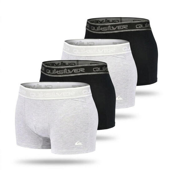 Quiksilver – Set 4 boxershorts heren katoen stretch