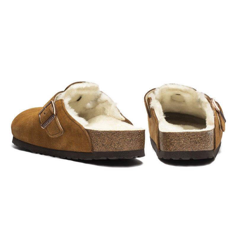 Sandálias Birkenstock Boston Fourrée  Birkenstock 5/7