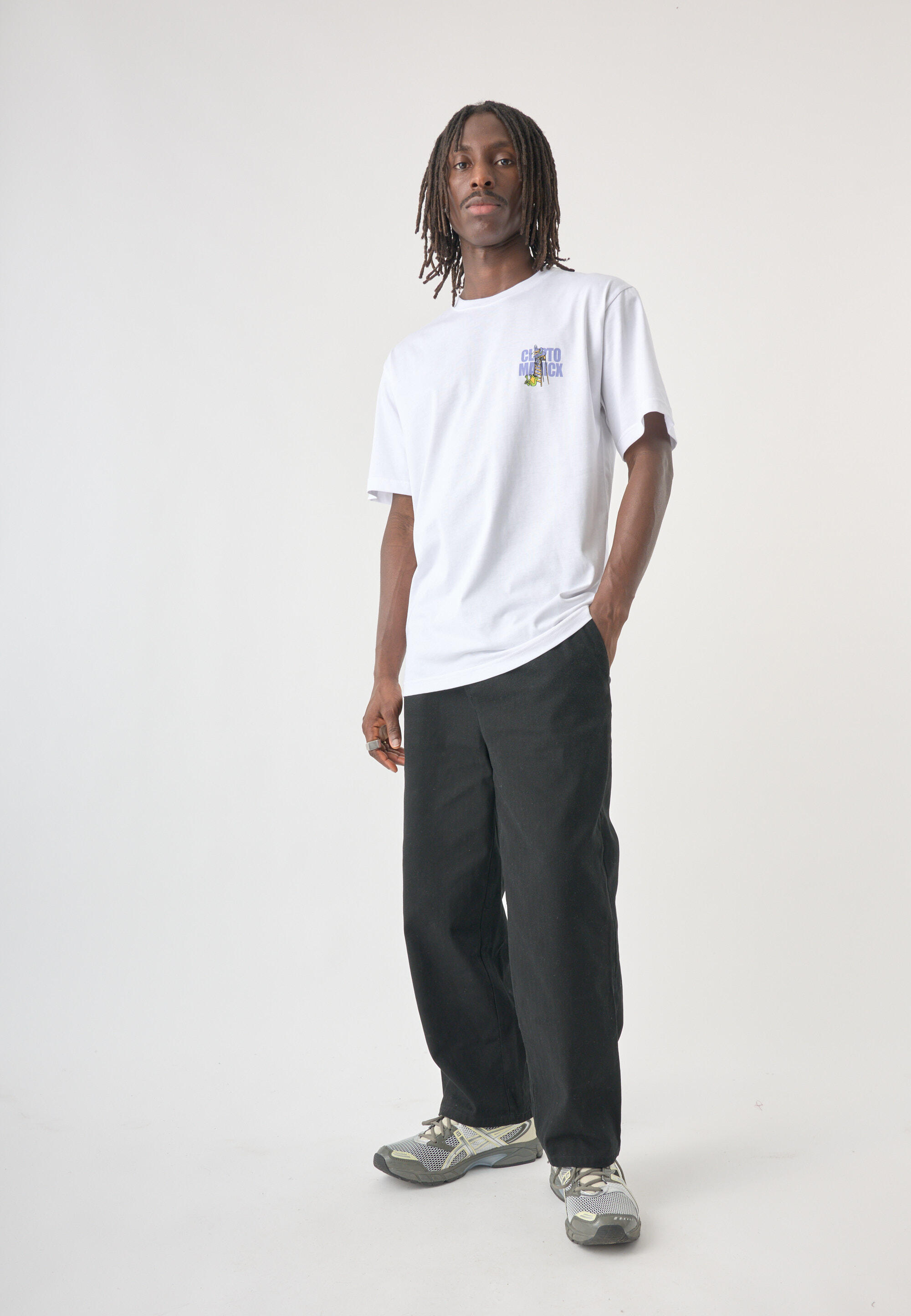 T-Shirt mit großem Backprint 3/5