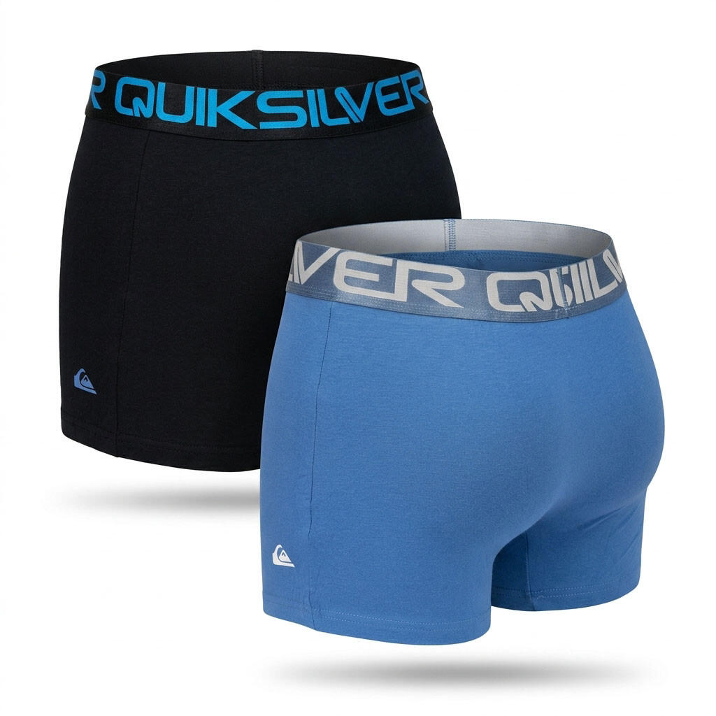 Confezione 2 boxer uomo comfort cotone stretch Quiksilver 6/7