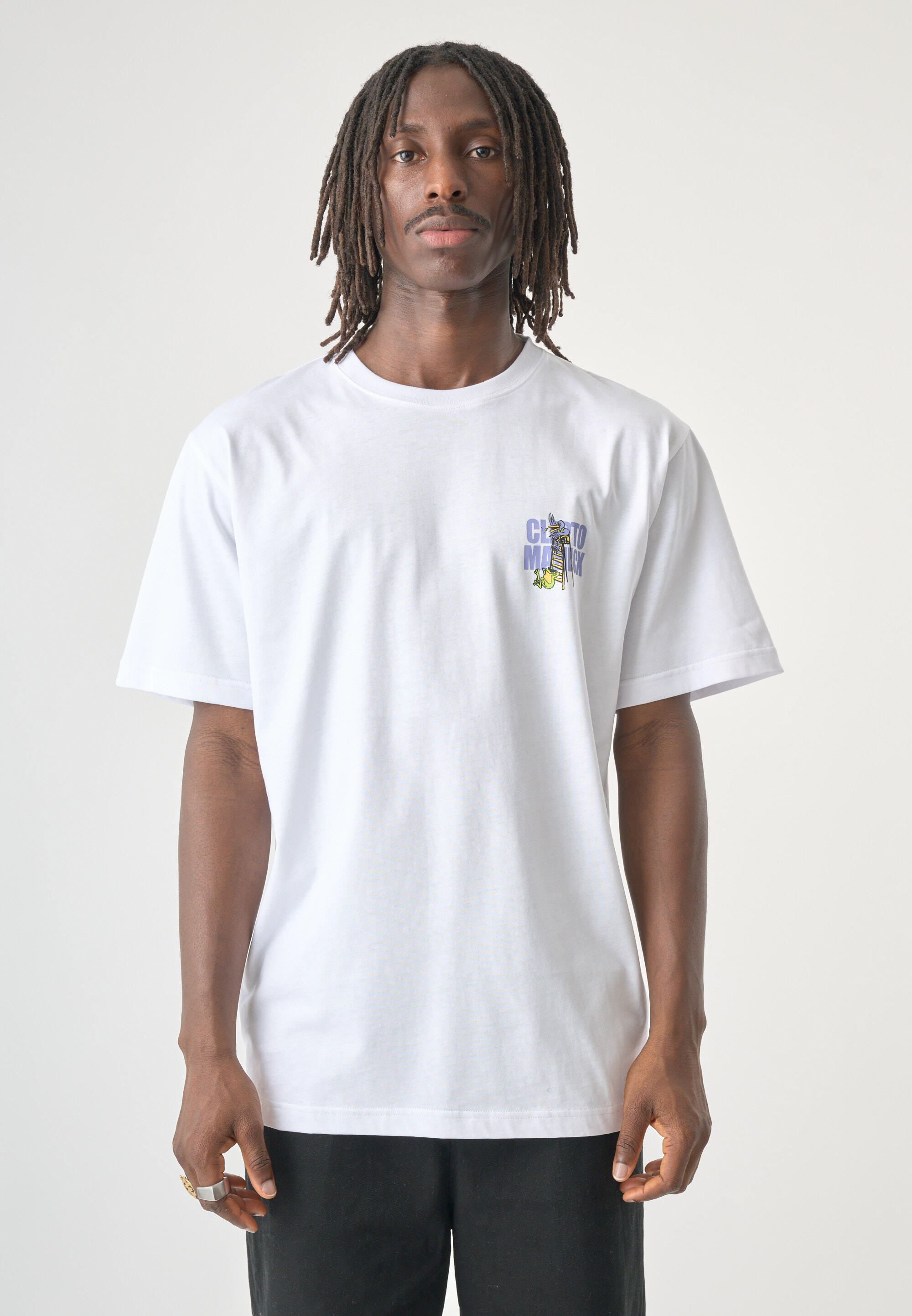 T-Shirt mit großem Backprint 4/5