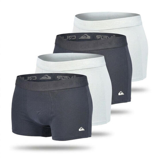Quiksilver – Set 4 boxershorts heren katoen stretch
