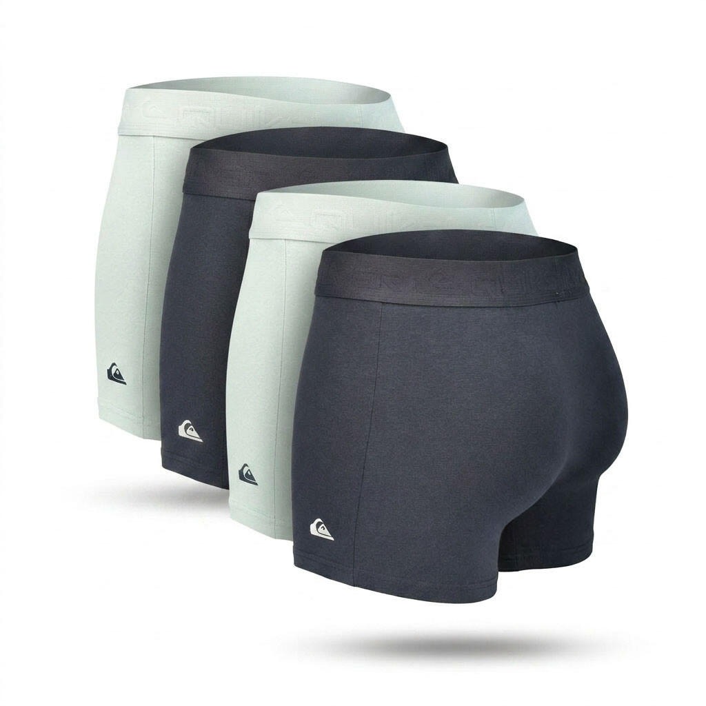 Confezione 4 Boxer Uomo Comfort Cotone Stretch QUIKSILVER 4/7