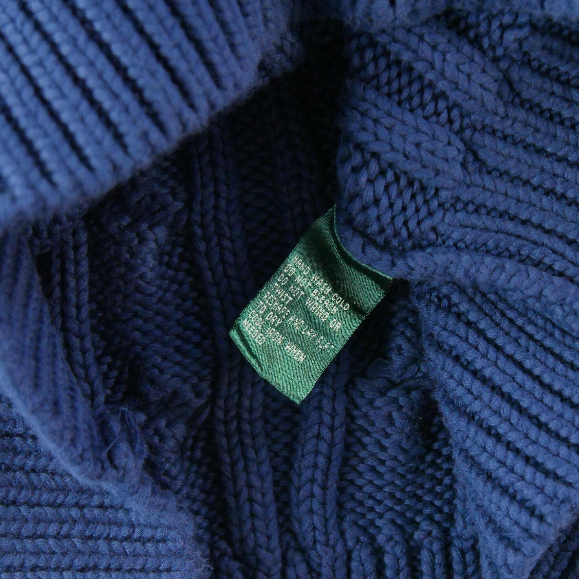 Pull Femme  col roulé Marine 6/6