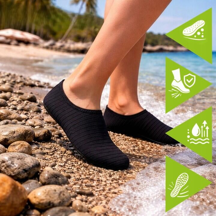 Pantofi de apa antiderapanti, marimea 36, uscare rapida, flexibili,plaja si inot