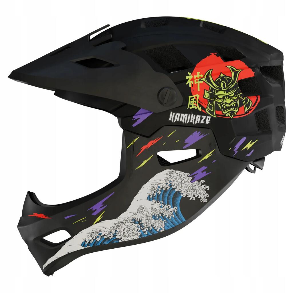 Каска за цялото лице Kamikaze Ronin Wave