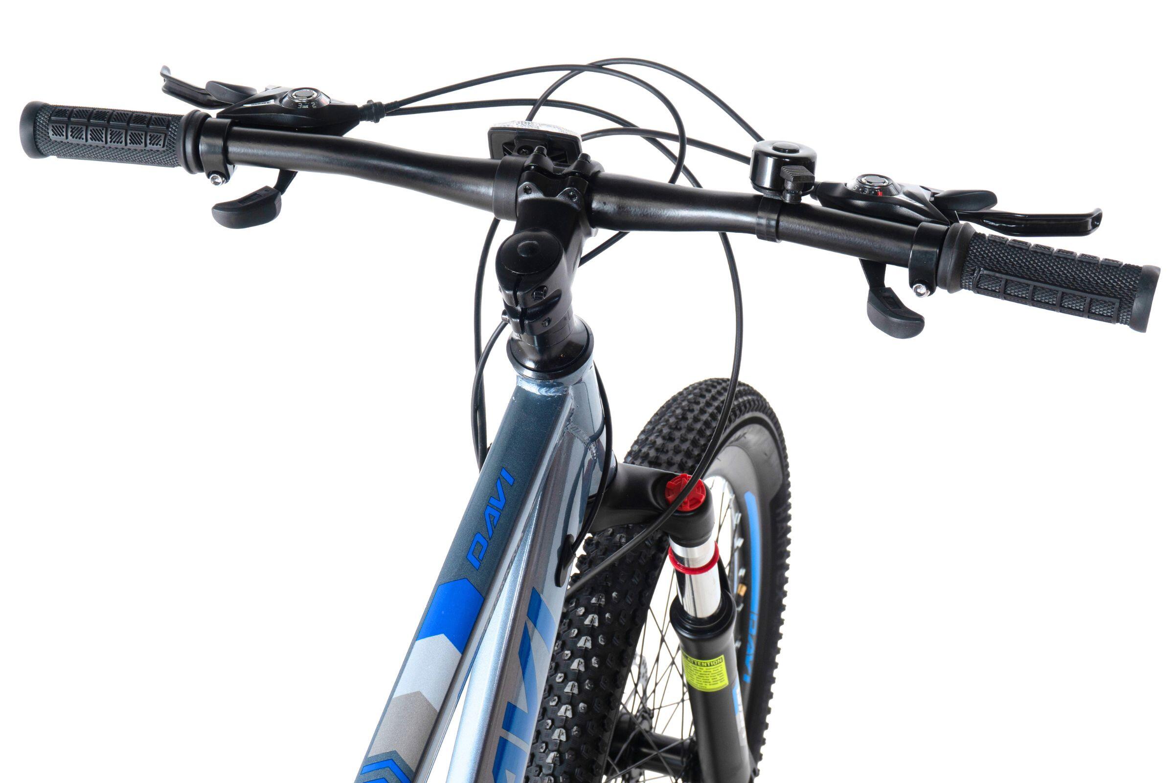 Vélo enfant Davi Terrano Pro 24", 130-160 cm, 21 vitesses, Gris/Bleu 4/6