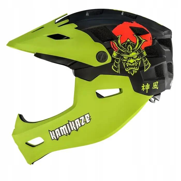Kamikaze Ronin Full Face Bicycle Helmet
