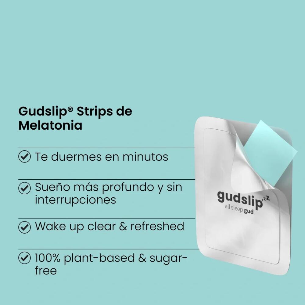 Strips de Melatonina 30 Uds Gudslip 3/4