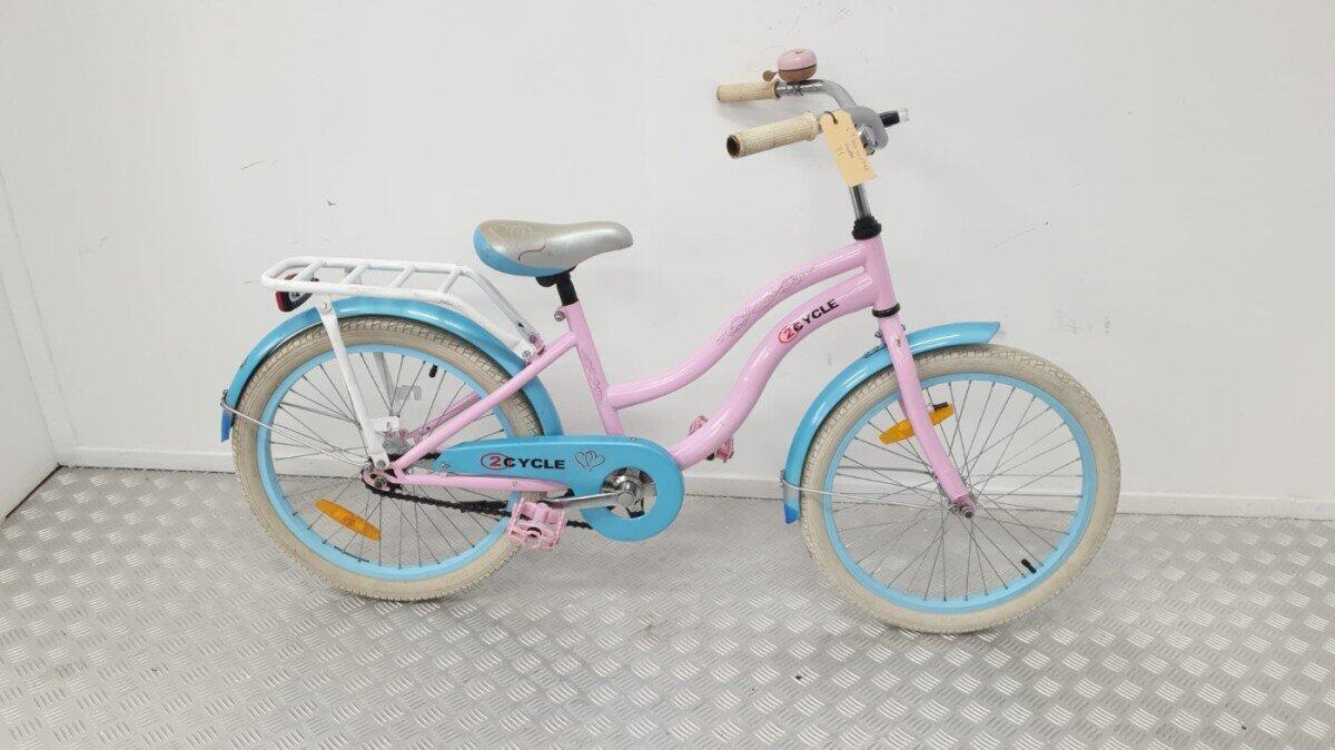 Kinderfiets 20" - gebruikt, blauw - 3 maanden garantie 1/1