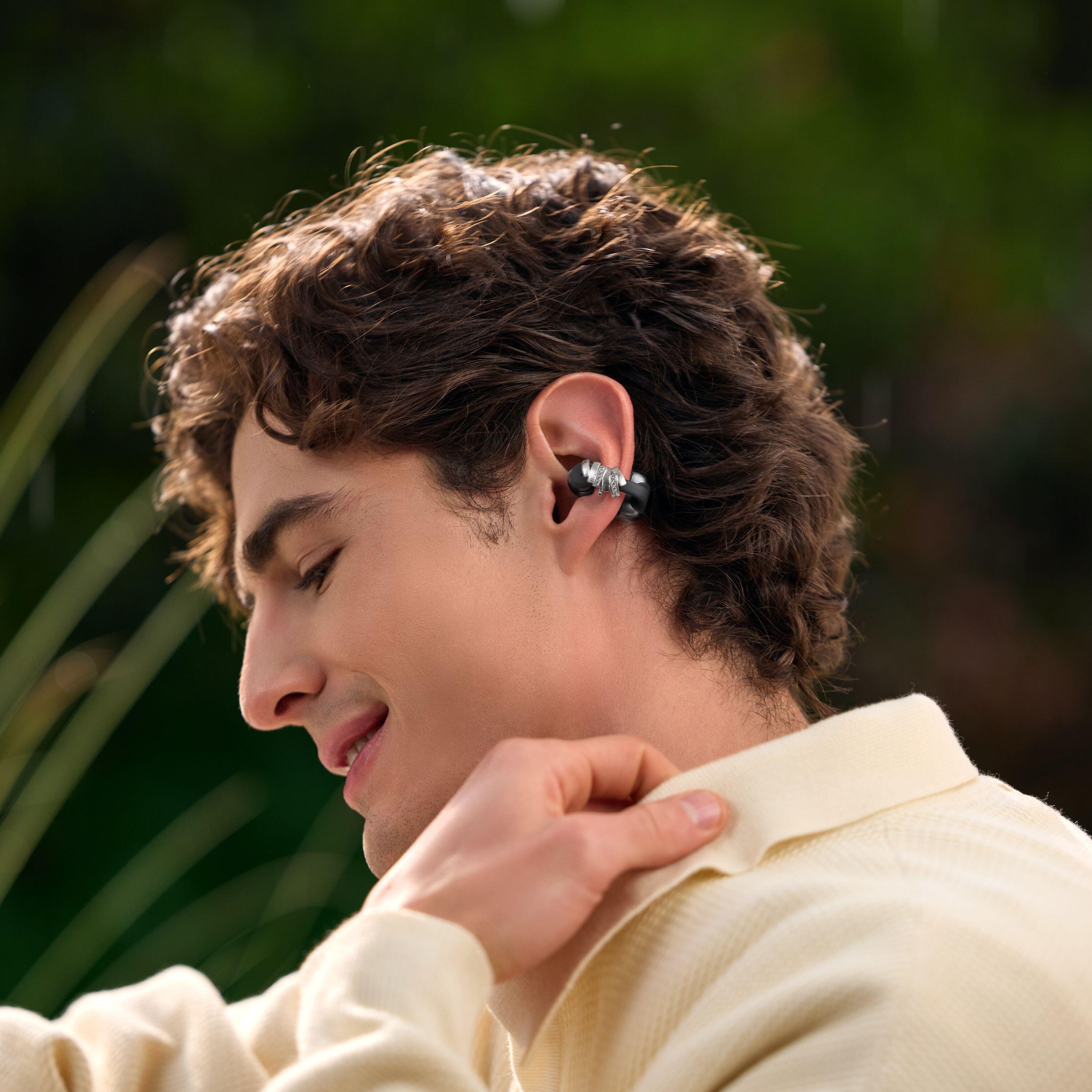 Écouteurs Bluetooth sport oreilles libres OpenDots 2 Noir 3/7