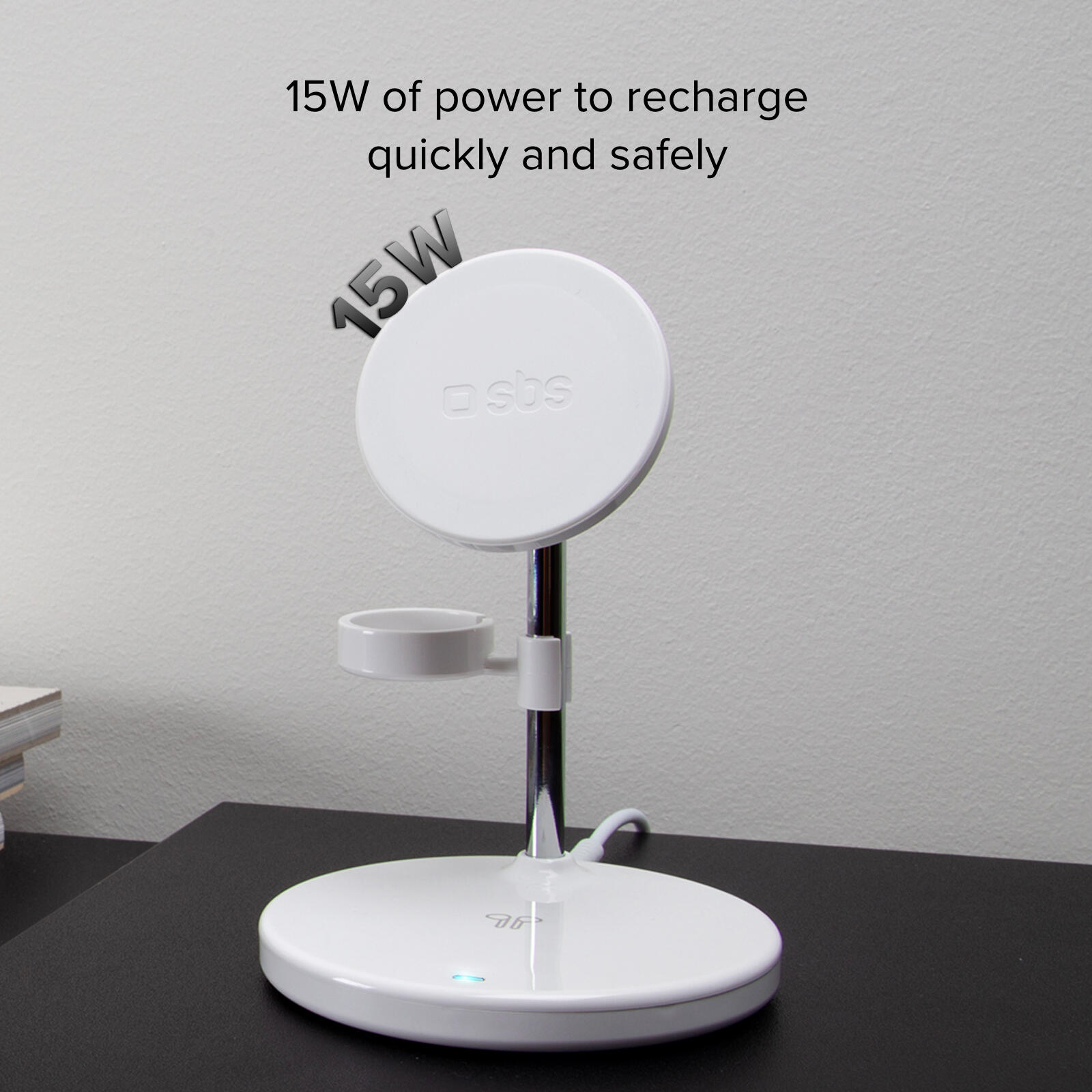 Station de charge sans fil verticale 3 en 1 7/7