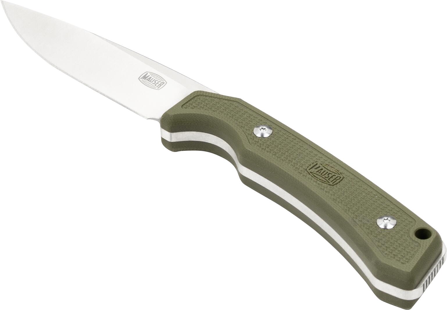 Cuchillo de caza Kydex con mango G10 de acero D2 de 8 cm - Verde 2/3