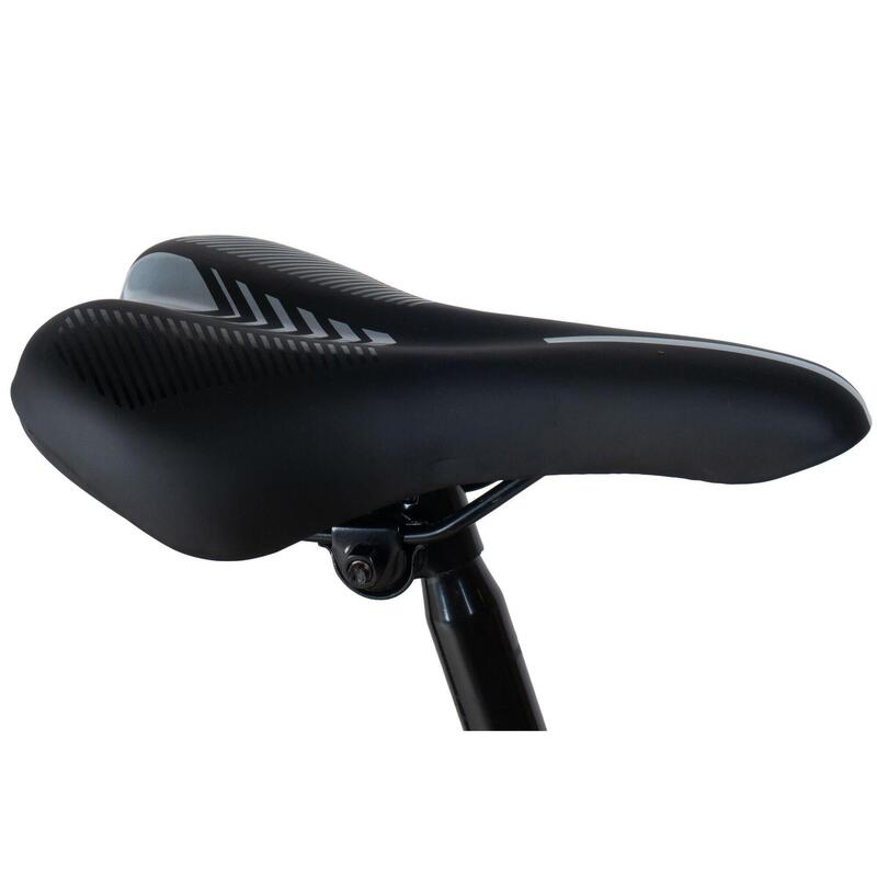 Bicicleta copii Davi Terrano Pro 24", 130-160 cm, 21 viteze, Negru/Rosu