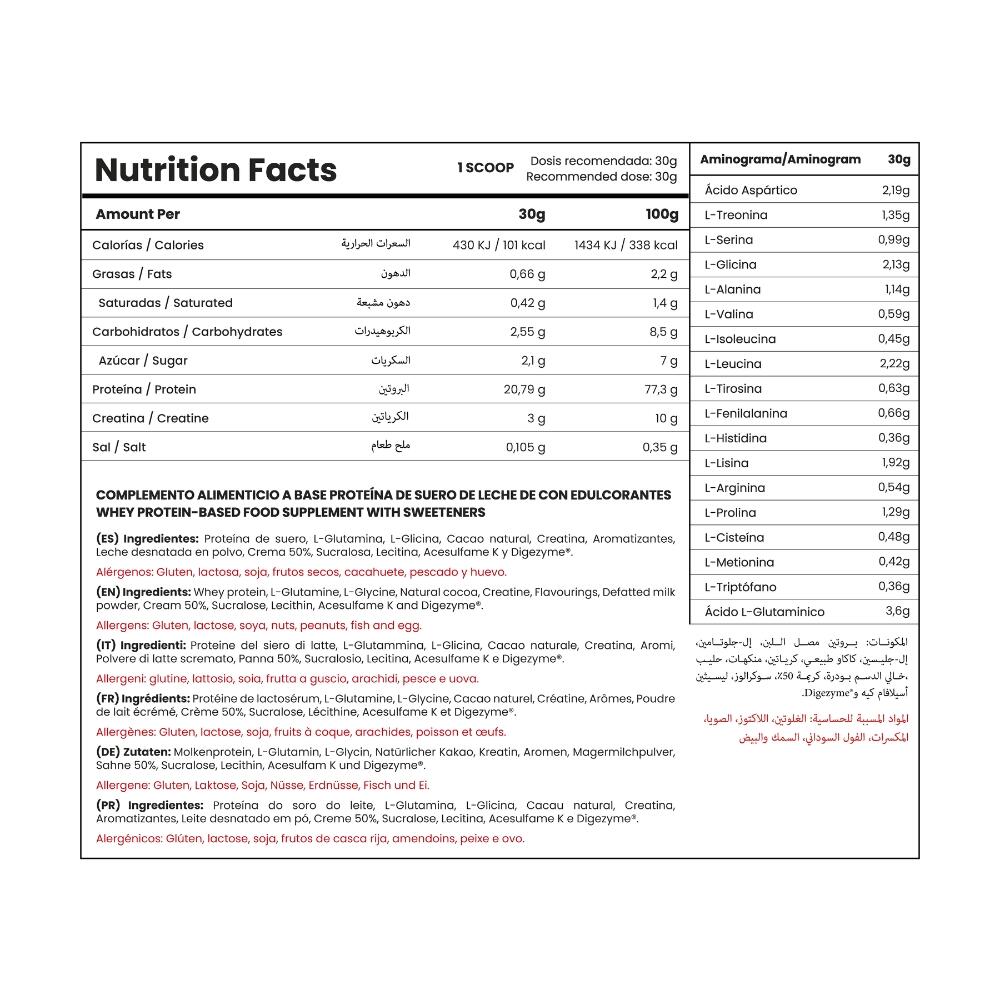 Whey Protein 1 Kg Chocolate con Leche 5/5