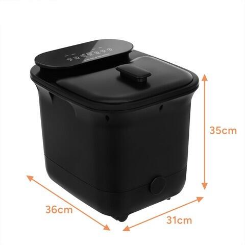 Aparat de hidromasaj pentru picioare, 550W, incalzire 35-48°C, panou tactil,13 L