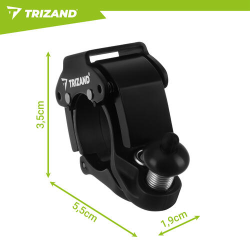 Sonerie mecanica pentru bicicleta, 90-100 dB, montare ghidon, 7.5x4.5x2 cm