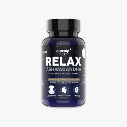 Ashwagandha Relax 60 Capsulas Gudslip