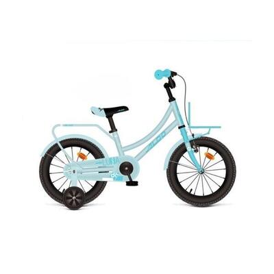 Aldo luna - kinderfiets 18" blauw, aluminium frame, 24 maanden garantie