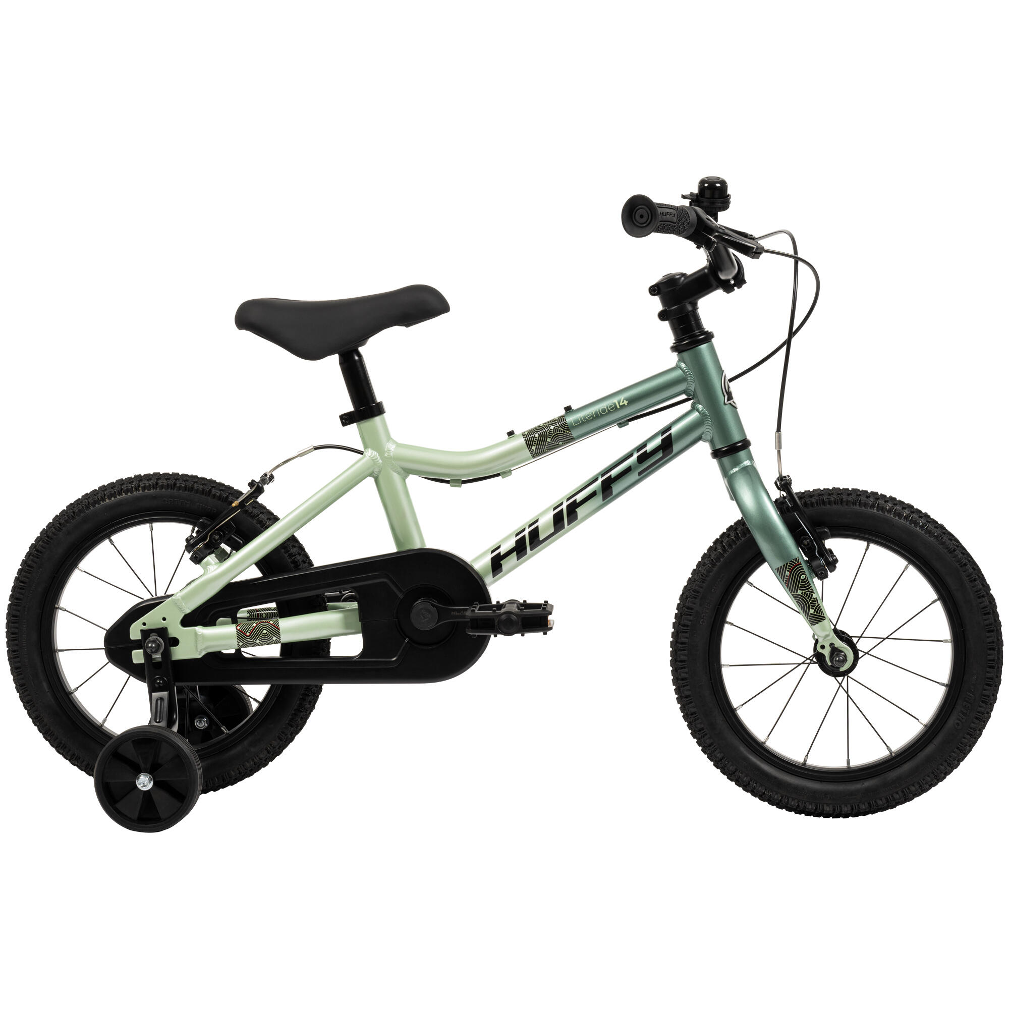 Huffy 14-inch Literide-fiets, groen, voor kinderen van 4 tot 6 jaar 2/7