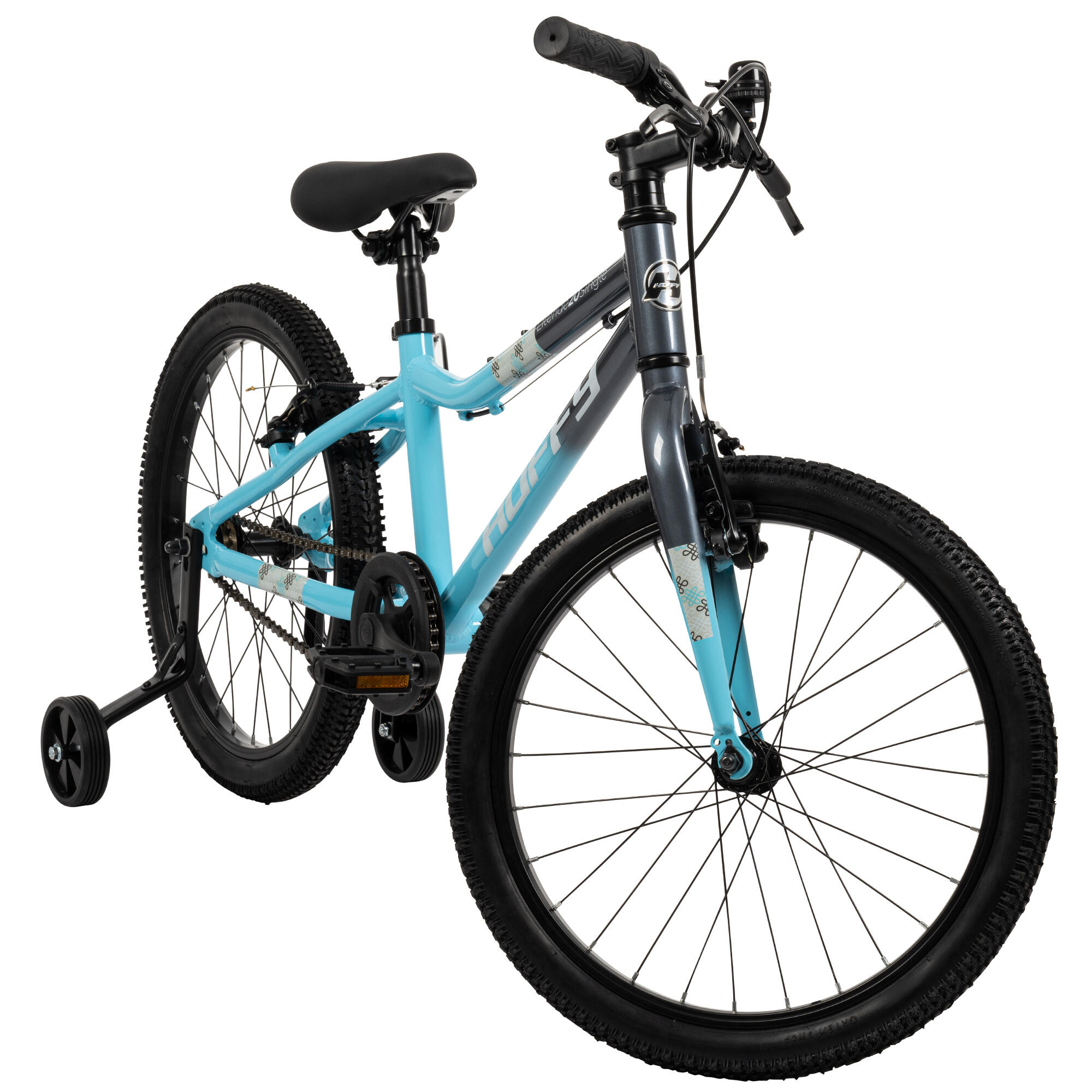 Vélo Huffy Literide 20 pouces à vitesse unique, bleu et gris, 7 à 9 ans 5/7