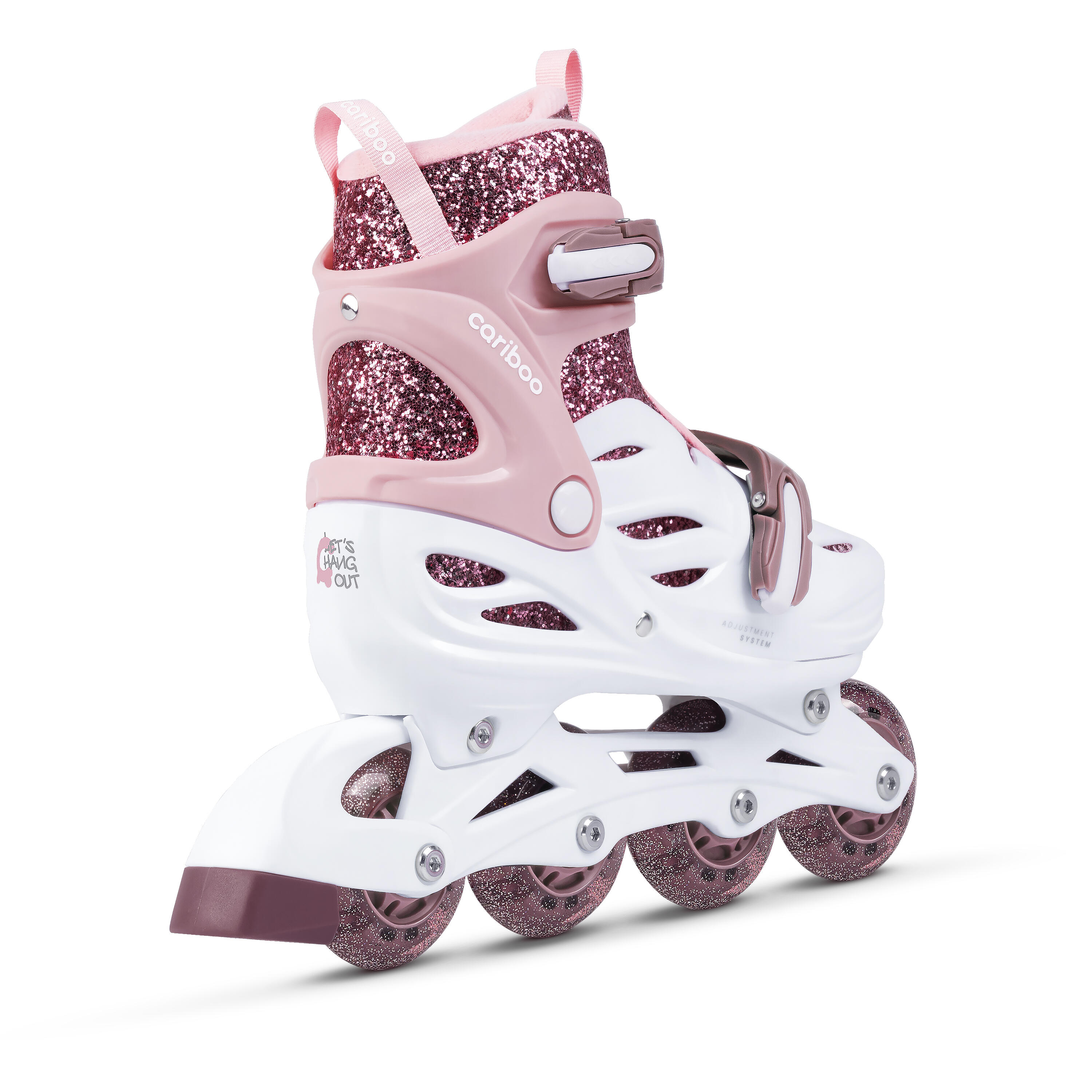 Cariboo Ballerina 2w1 Rolko-łyżwy dziecięce z kółkami LED 7/7