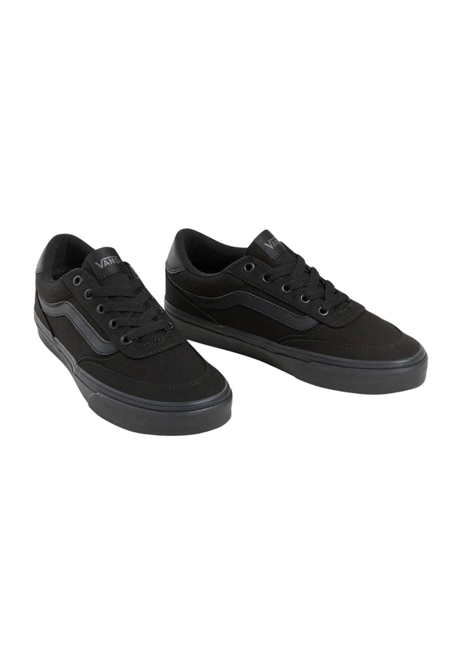 VANS Unisex Brooklyn Ls Sneaker Halbschuh Textil VN000D7QBKA  Black/Black 5/5