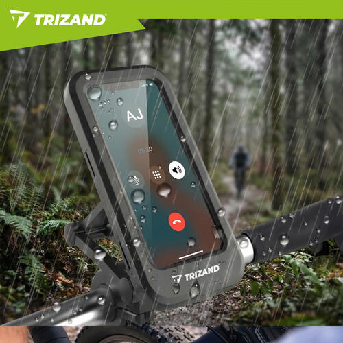 Suport de telefon cu husa impermeabila, reglare 360°, securitate magnetica
