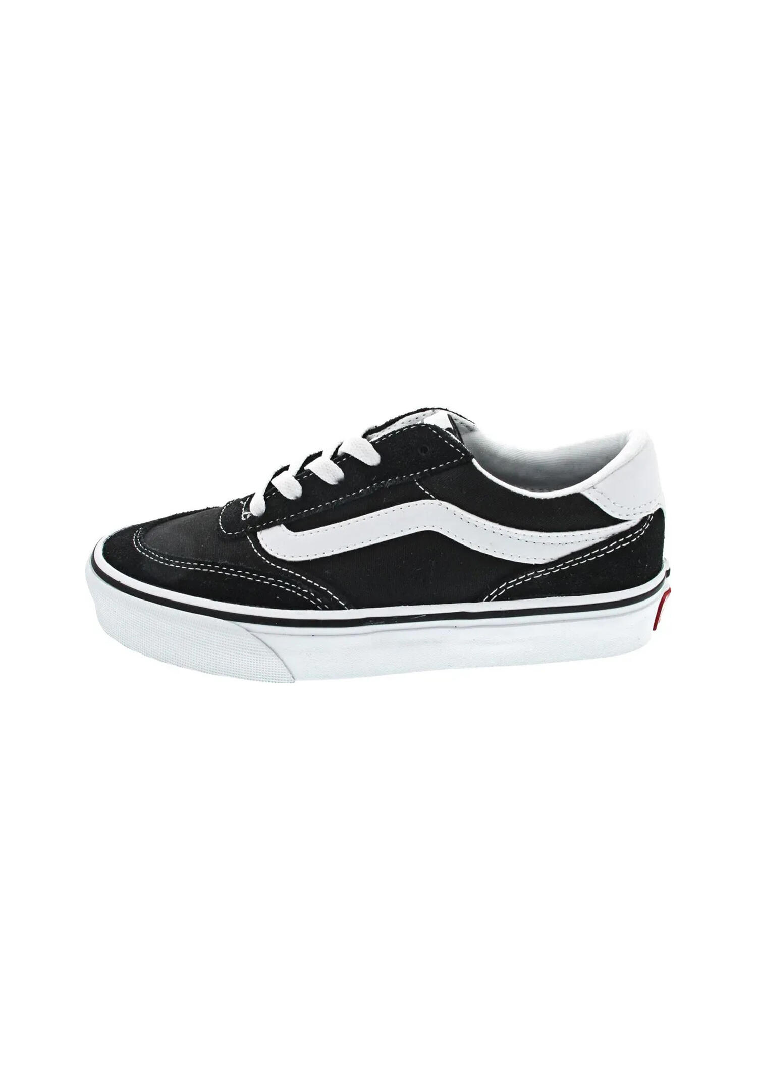 VANS Kinder Brooklyn LS Sneaker Halbschuh Low Top VN000DBBWBA21 Schwarz 3/3