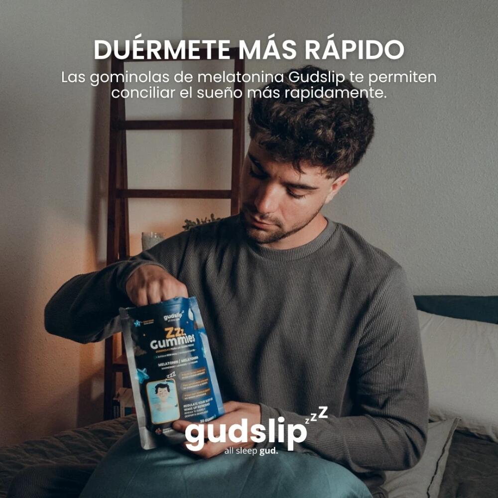 Gominolas de Melatonina (30x3g) Gudslip 3/4