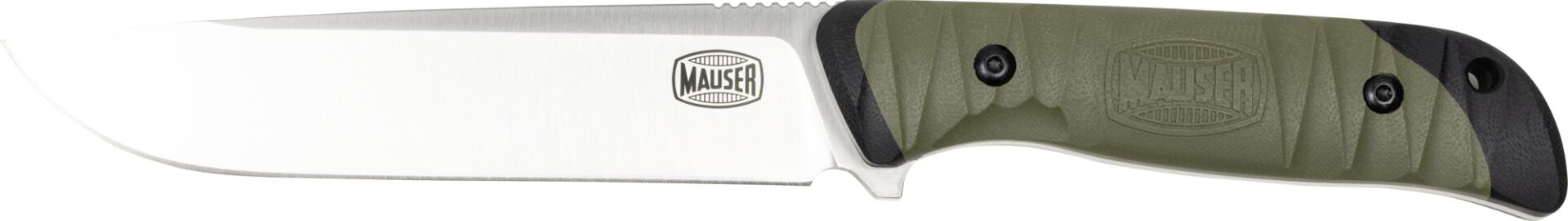 Jagdmesser Bushcrafter 13cm Kydex‑Scheide Sandvik-Stahl grün 2/5