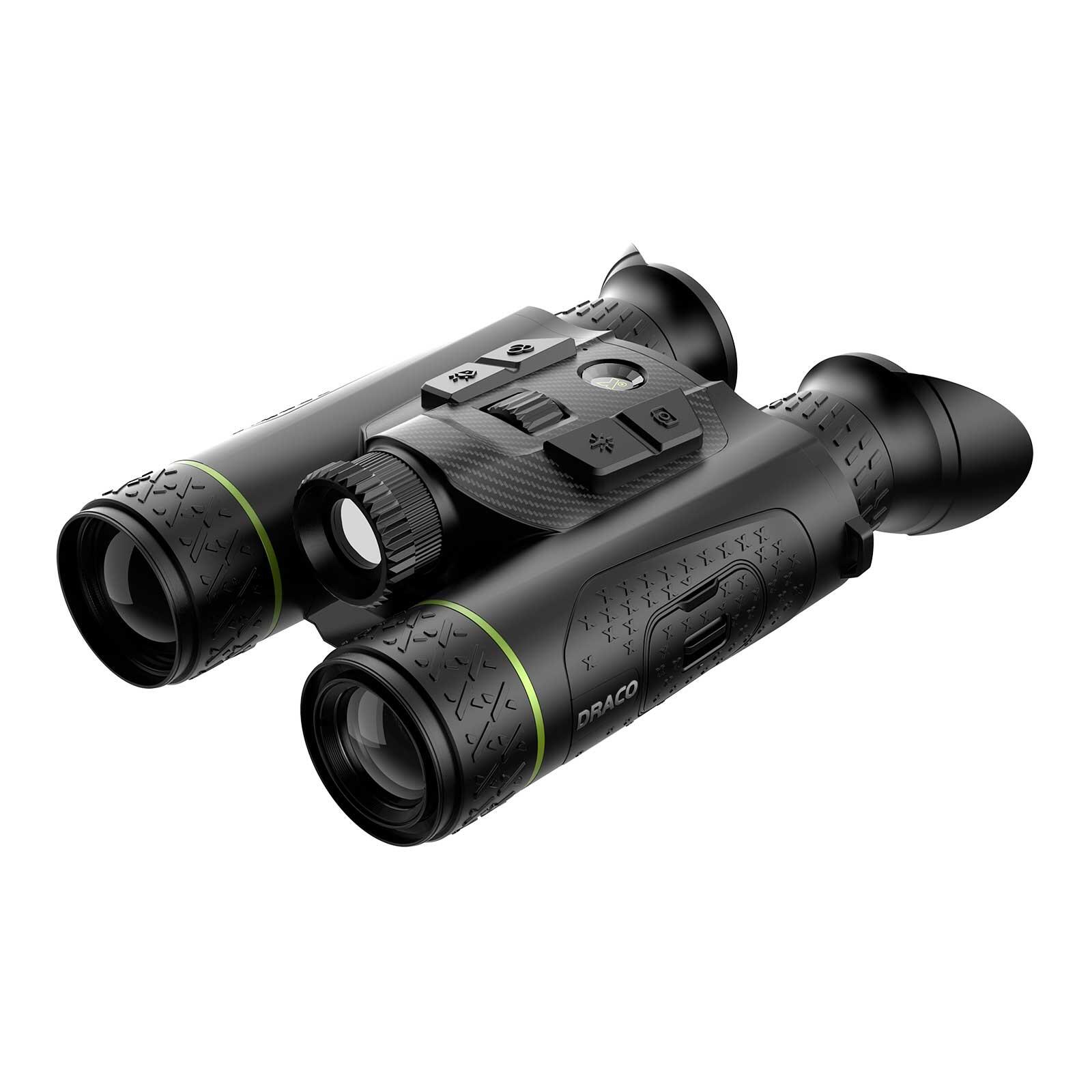 Jumelles thermiques Pixfra Draco D635N 4K - Télémètre intégré - Détection 1800 m 1/6