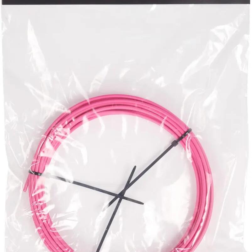 Elvedes 4.9 mm Brake Outer Cable Housing — 10 m Roll, Pink.