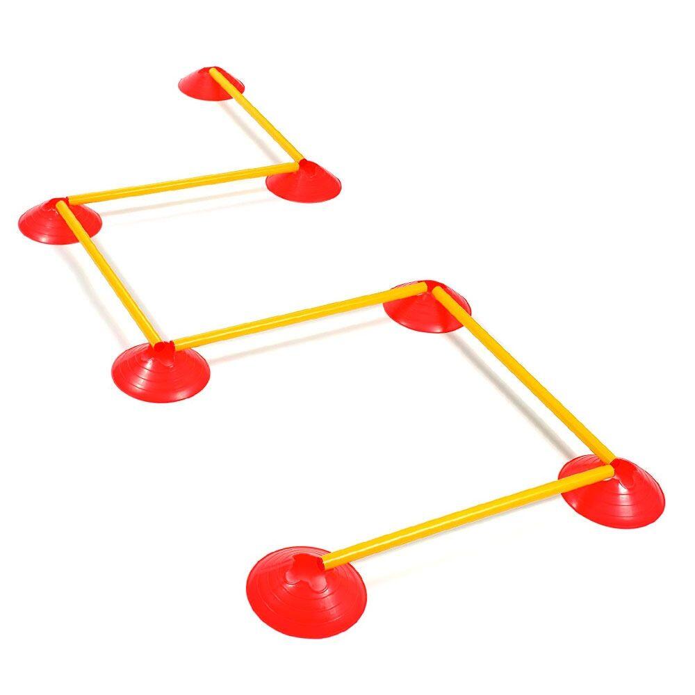 Set 50 Señalizadores Entrenamiento Zastor AG-505C 5 Colores 3/4