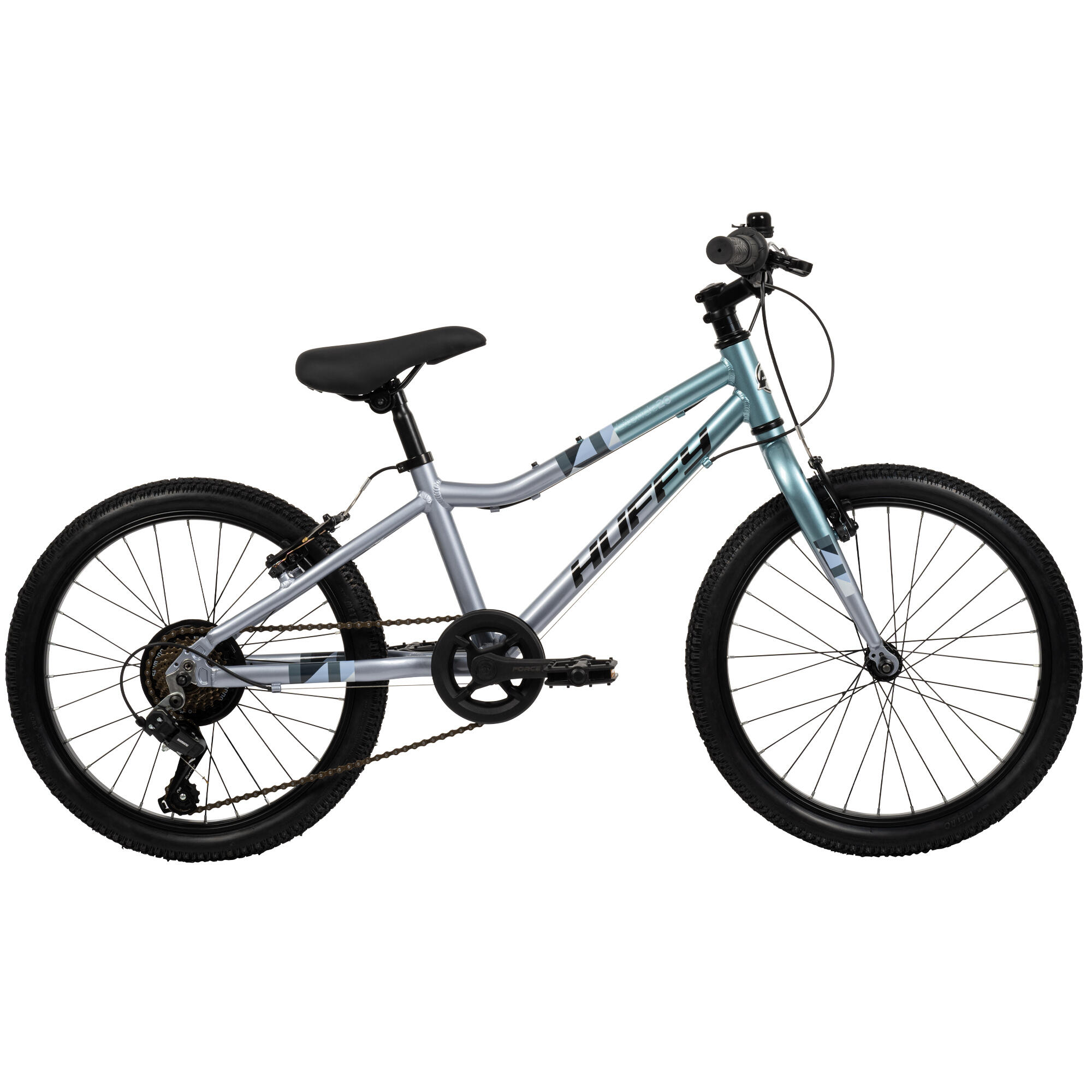 Huffy 20-inch Literide 7-versnellingen, hemelsblauw en grijs, 7 tot 9 jaar 2/7