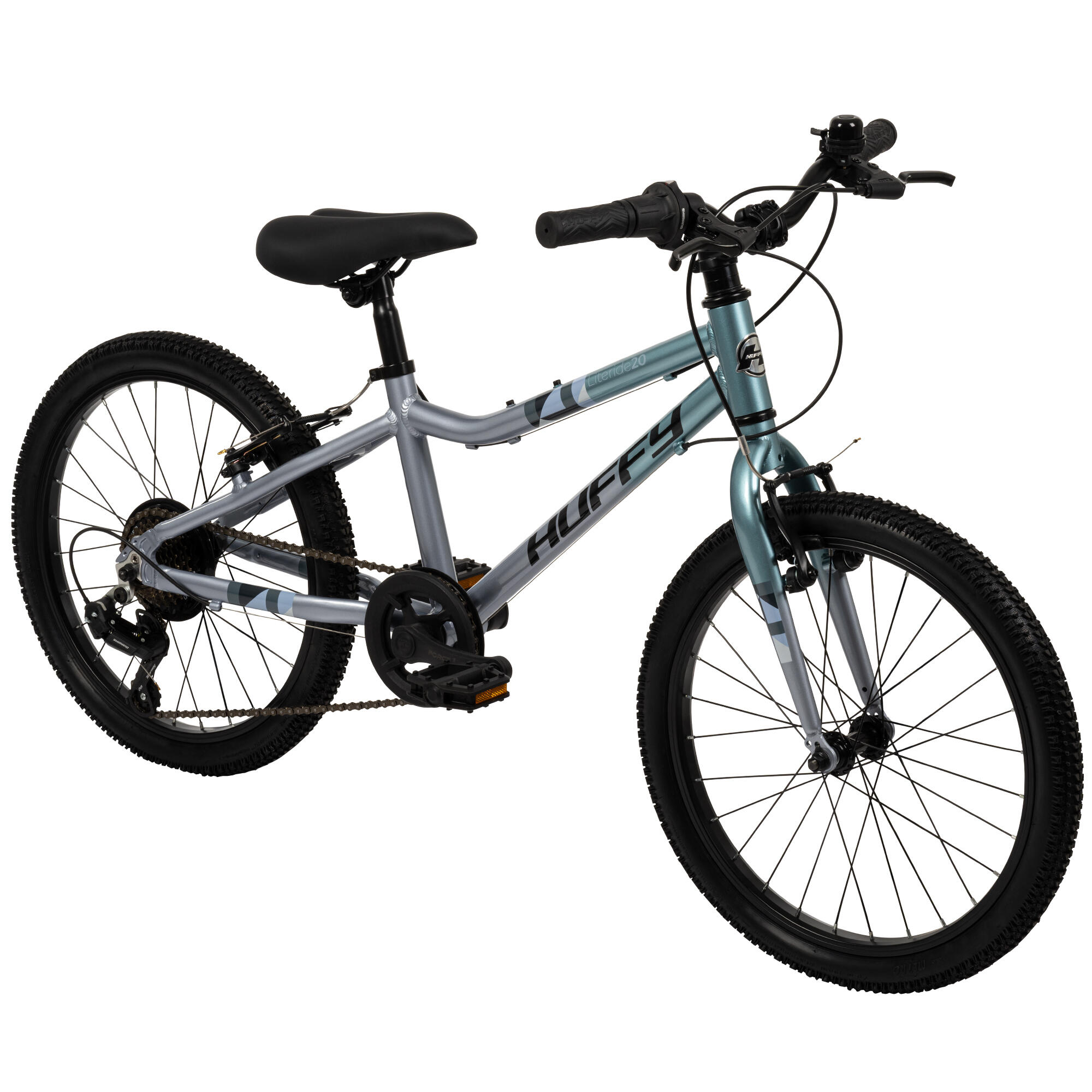 Huffy 20-inch Literide 7-versnellingen, hemelsblauw en grijs, 7 tot 9 jaar 6/7