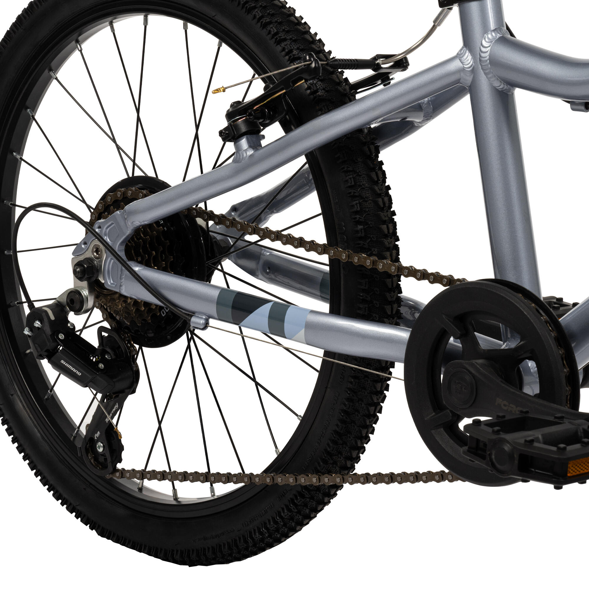 Huffy 20-inch Literide 7-versnellingen, hemelsblauw en grijs, 7 tot 9 jaar 7/7