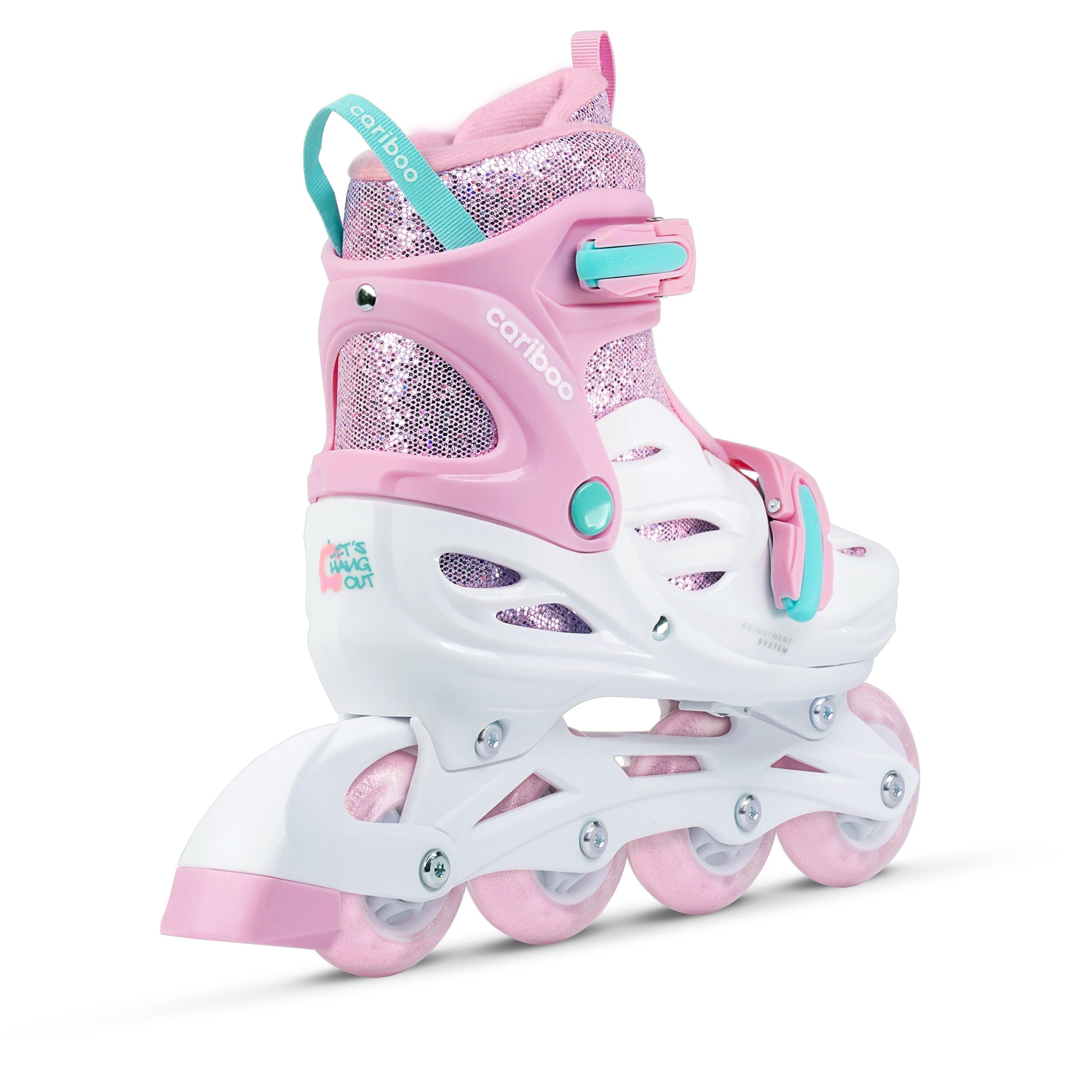Cariboo Ballerina 2w1 Rolko-łyżwy dziecięce z kółkami LED 7/7