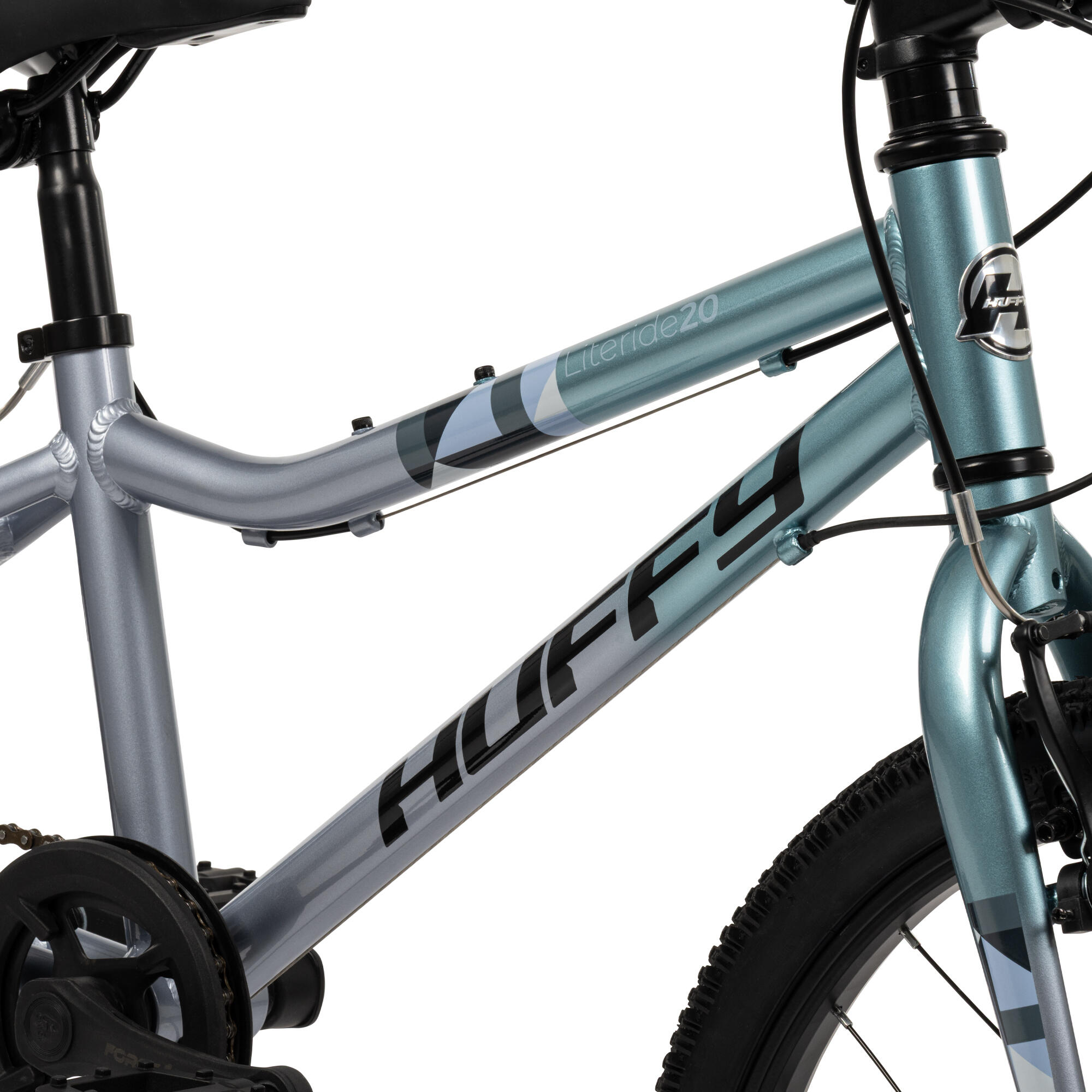 Huffy 20-inch Literide 7-versnellingen, hemelsblauw en grijs, 7 tot 9 jaar 4/7