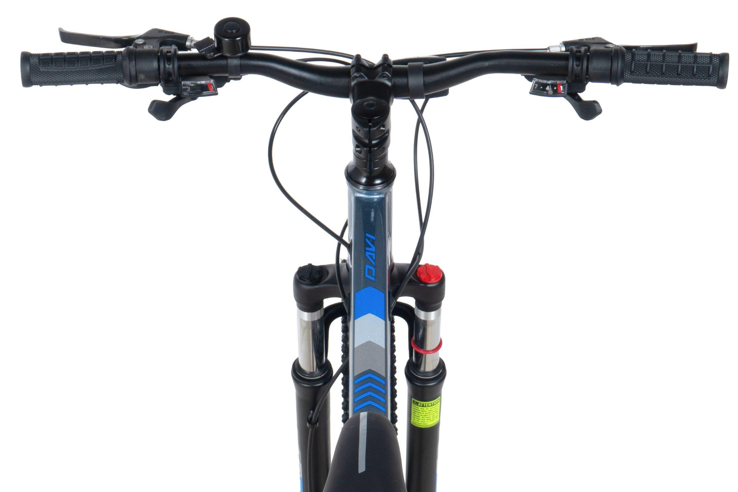 Vélo VTT Davi Terrano 26", 145-170 cm, 21 vitesses, Gris/Bleu 3/6