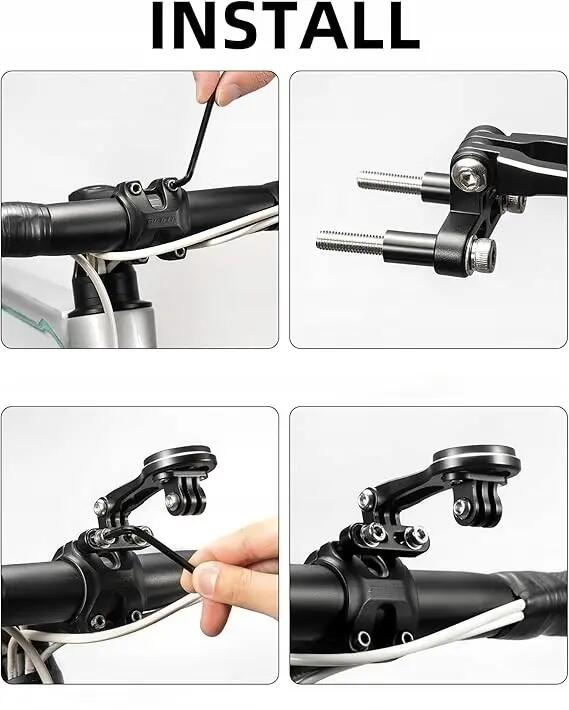 Uchwyt rowerowy na licznik Rockbros FK-306 3/4
