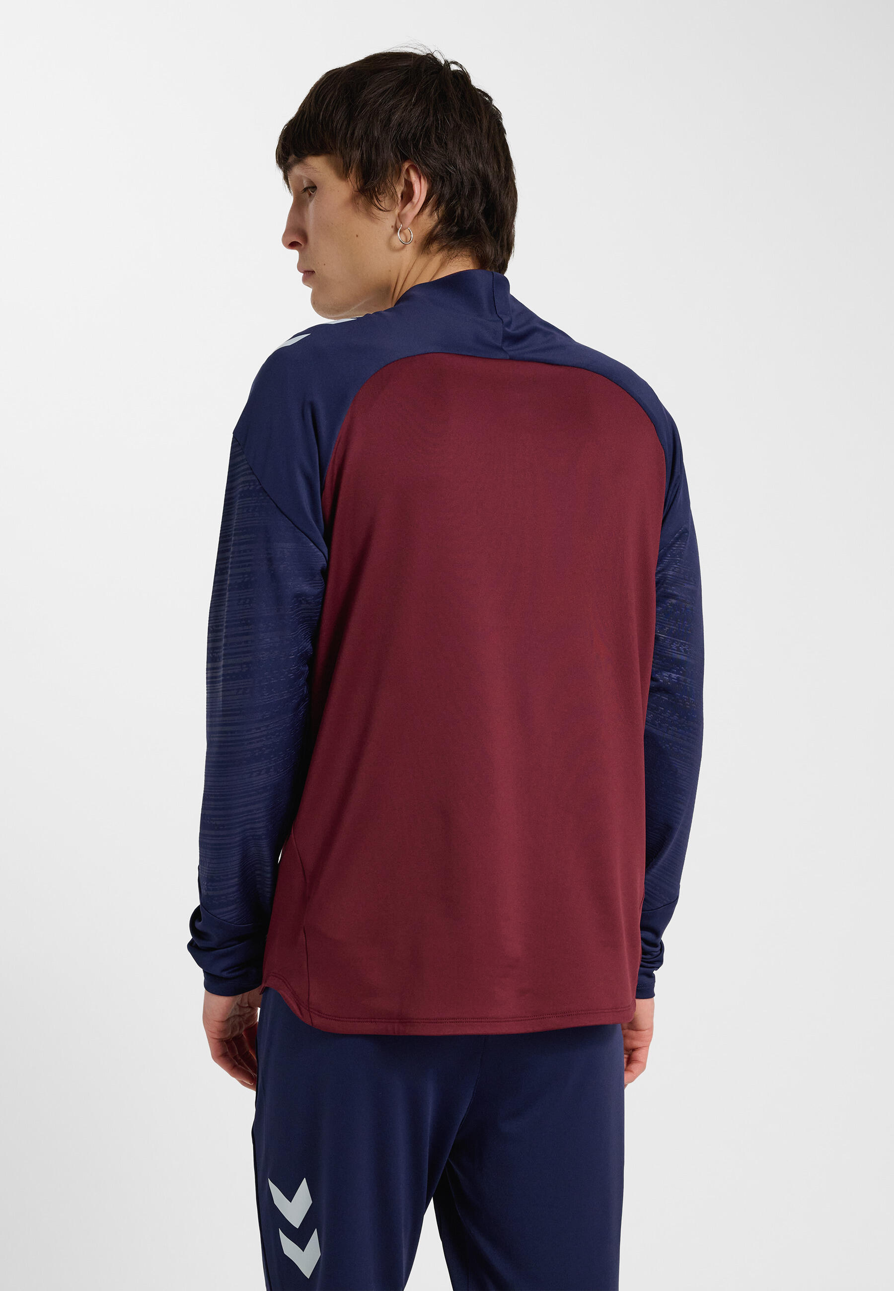 Halbreißverschluss Sweatshirt Daumenlöcher Dbu 26 Fußball Erwachsene 2/4