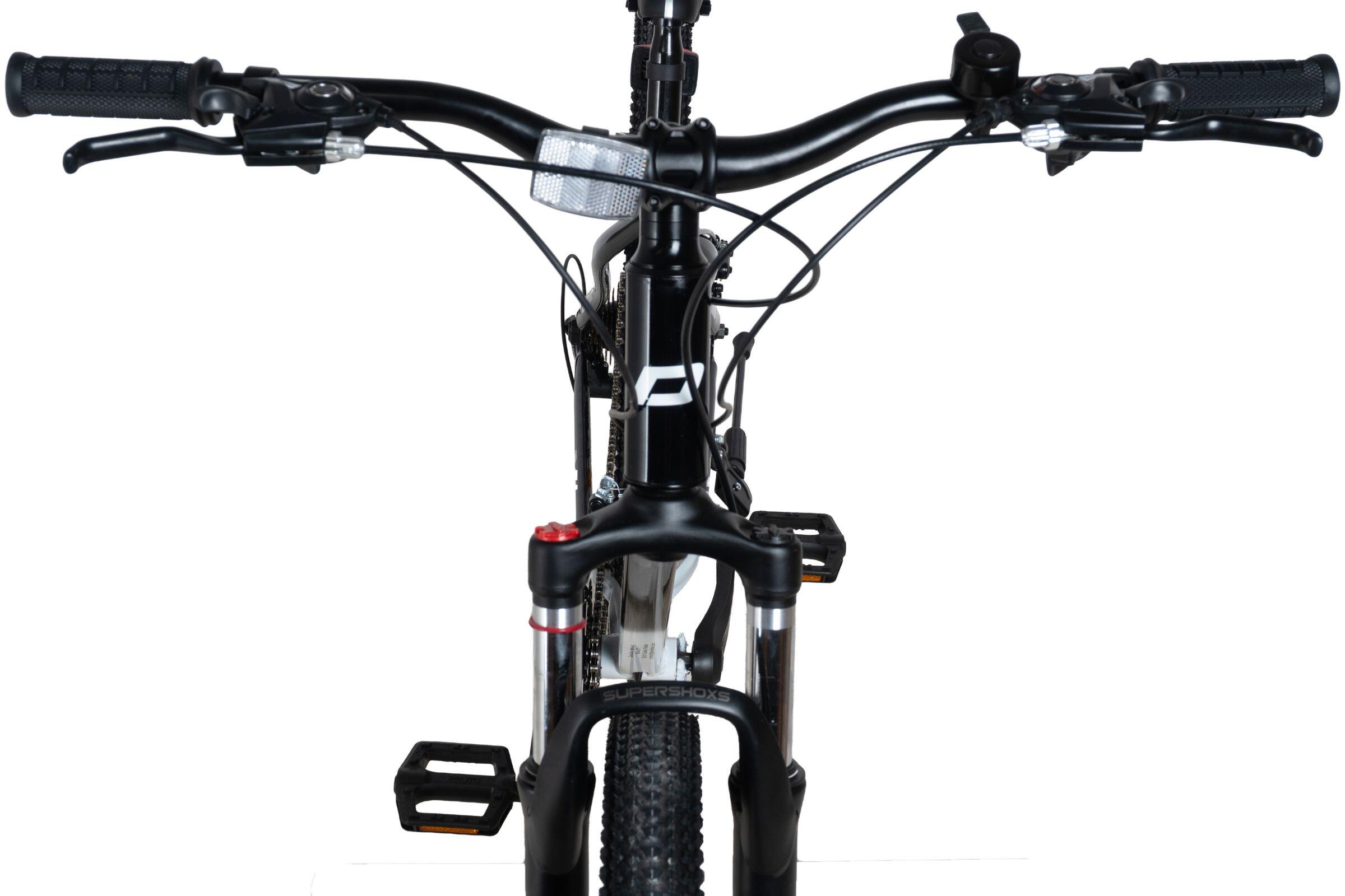 Vélo VTT Davi Terrano 29", 170-195 cm, 21 vitesses, Noir/Blanc 5/6