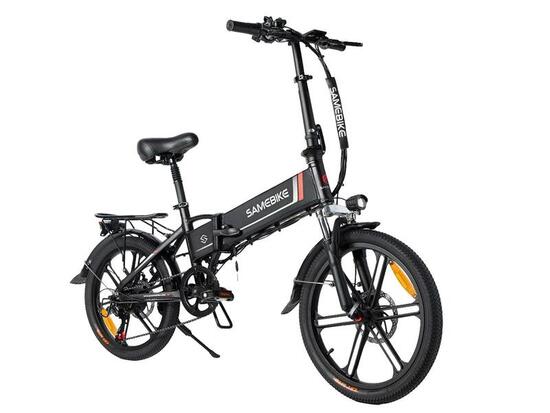 SAMEBIKE 20LVXD30-II Składany rower elektryczny 20", akumulator 48 V 10 Ah