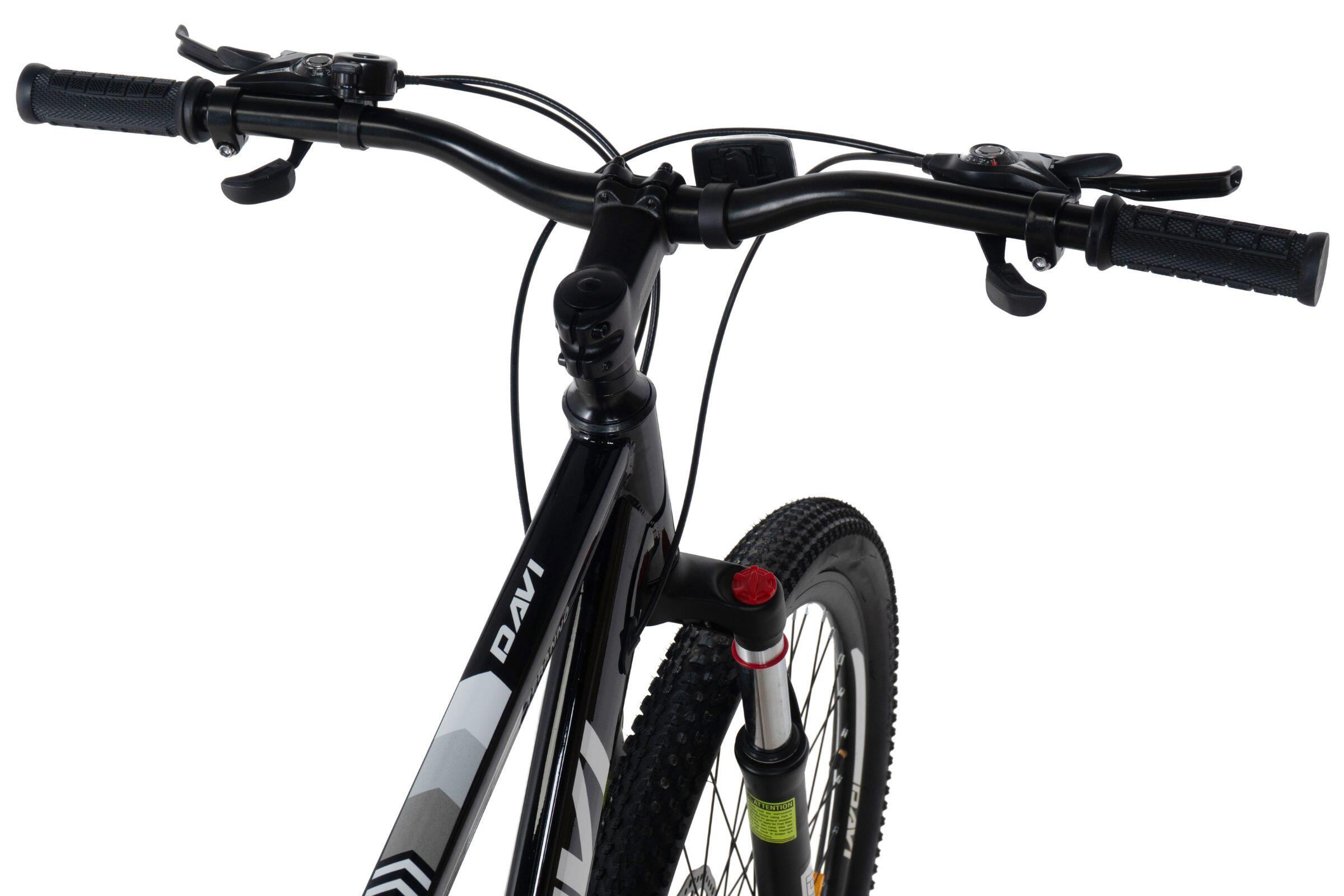 Vélo VTT Davi Terrano 29", 170-195 cm, 21 vitesses, Noir/Blanc 4/6