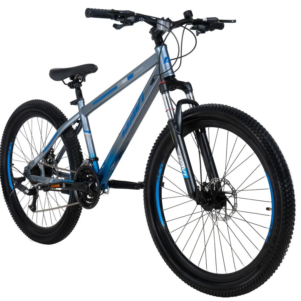 MTB bicycle Davi Terrano Pro 26", 145-170 cm, 21 speeds, Grey/Blue